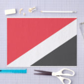 セーランド公国の旗 薄葉紙 (クラフト)