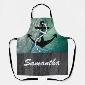 セーラーいかりレイクコテージ航海の海名 エプロン (正面)