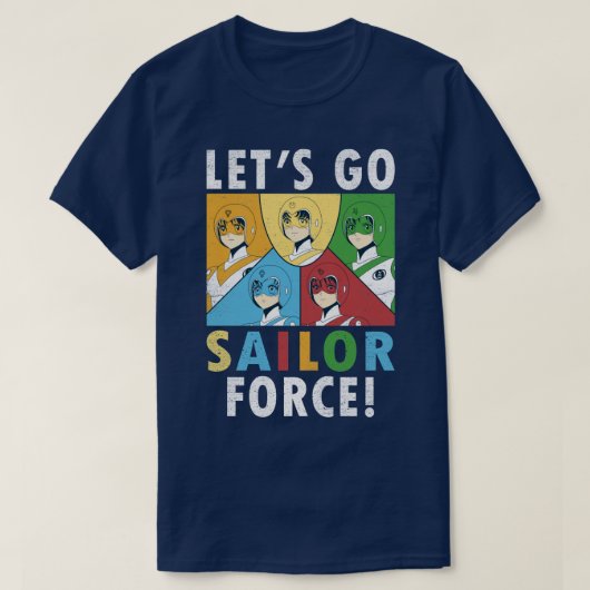 セーラーに行こう Tシャツ (デザイン正面)