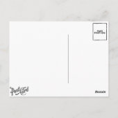 セーラーガール – ヴィンテージ航海の愛国芸術 ポストカード (裏面)