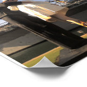 セーラーキスをするナースインサンディエゴプリント ポスター (角)