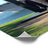 セーラーキスをするナースポスタープリント ポスター (角)