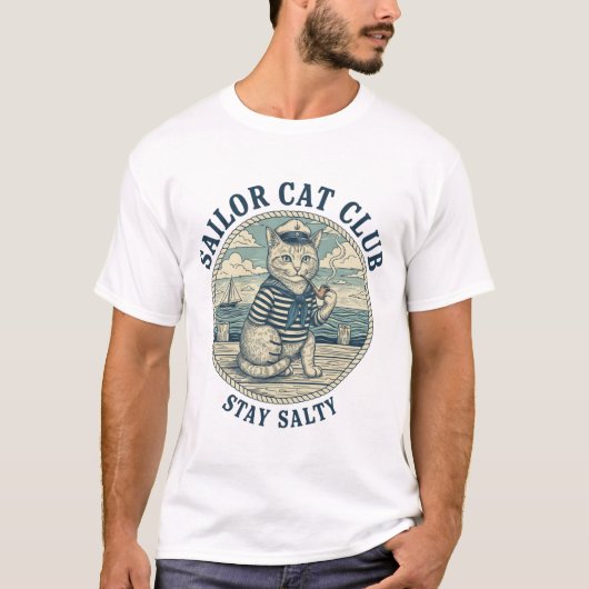 セーラーキャットクラブ Tシャツ (正面)