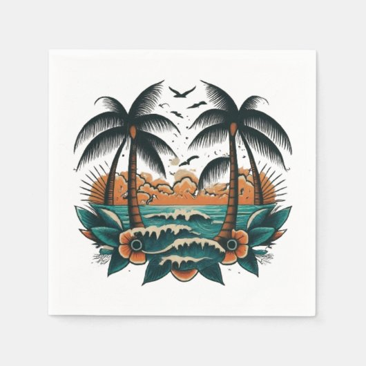 セーラージェリースタイル スタンダードカクテルナプキン (正面)