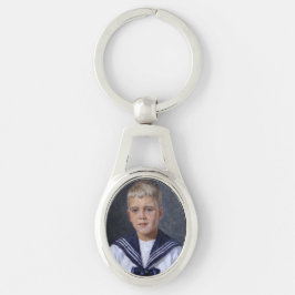 セーラースーツを着た少年 キーホルダー