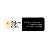 セーラーズシック住所 シール (正面)