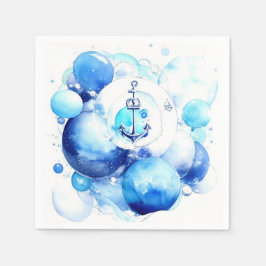 セーラーズジャーニー・航海のボーイ・ベビシャワ スタンダードカクテルナプキン