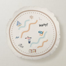 セーラーズドリーム子供部屋ラウンドピロー