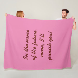 セーラーチビ（小さくかわいく書いた感じ）ムーンジャイアントフリースブランケット フリースブランケット