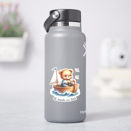 セーラーテディベア シール (HydroFlask)