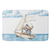 セーラーテディベア バスマット (正面)