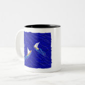 セーラーハート ツートーンマグカップ (正面左)