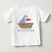 セーラーパパTシャツ ベビーTシャツ (正面)