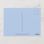 セーラーファンタジー人魚が人馬に乗って乗馬 ポストカード (裏面)