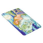 セーラーファンタジー人魚が人馬に乗って乗馬 マグネット (右側)