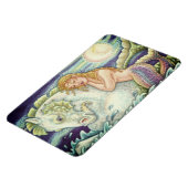 セーラーファンタジー人魚が人馬に乗って乗馬 マグネット (左側)