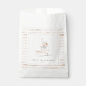 セーラーベアタンストライプ誕生日 フェイバーバッグ (正面)