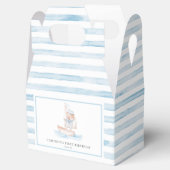 セーラーベアーブルーストライプ誕生日 フェイバーボックス (オープン)