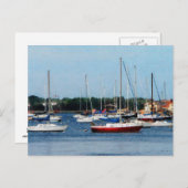 セーラーボーツニューポートRIのグループ ポストカード (正面/裏面)