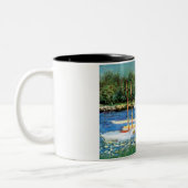 セーラーボート – カーディガンウェルシュコーギー5 ツートーンマグカップ (左)