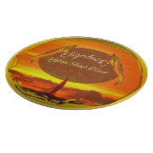 セーラーボート&ドルフィンズサンセット1300 カッティングボード (角)