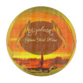 セーラーボート&ドルフィンズサンセット1300 カッティングボード (正面)