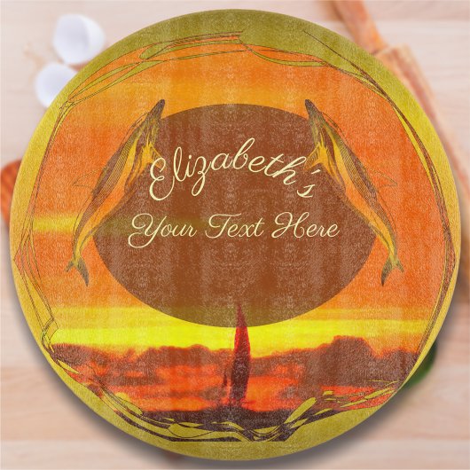 セーラーボート&ドルフィンズサンセット1300 カッティングボード