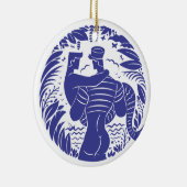 セーラー人魚 セラミックオーナメント (右)