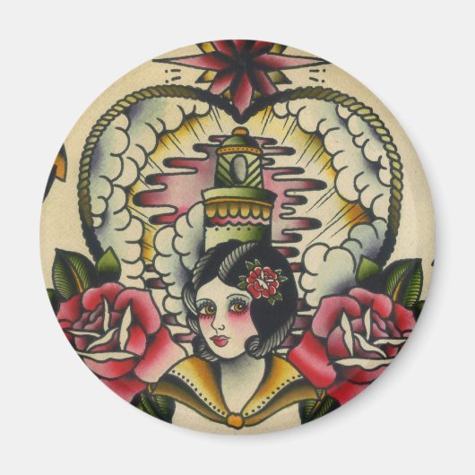 セーラー娘 マグネット (正面)