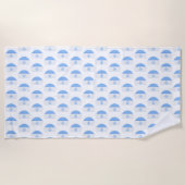 セーラー帽 ビーチタオル (正面)