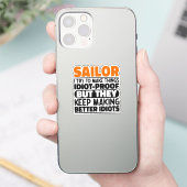 セーラー戦士セーリングおもしろい諺 シール (スマートフォン)
