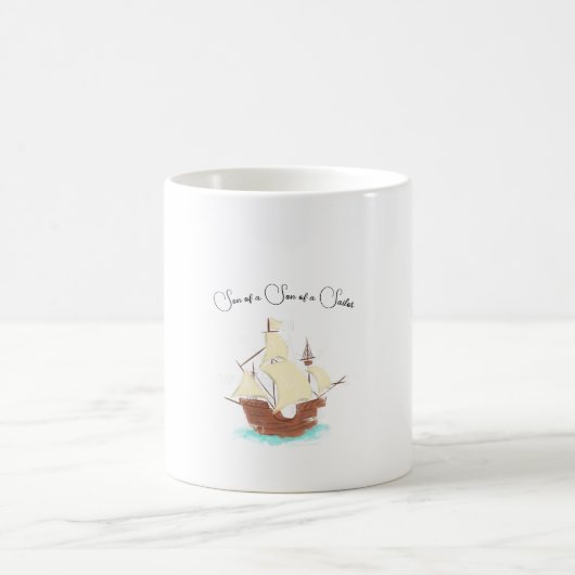 セーラー海賊の息子 コーヒーマグカップ (中央)