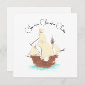 セーラー海賊の息子 招待状 (正面/裏面)