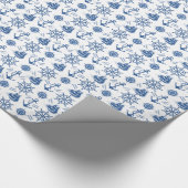 セーラー船長へのハッピーバースデー ラッピングペーパー (角)