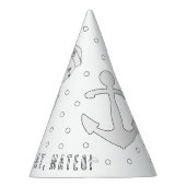 セーラー誕生日パーティー – カラー自分のパーティー帽子 パーティーハット (右)