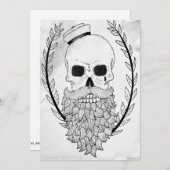 セーラー スカル ハロウィン カード (正面/裏面)