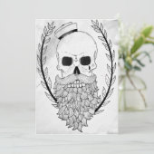 セーラー スカル ハロウィン カード (スタンド正面)