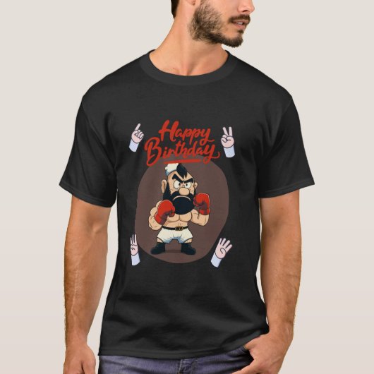セーラー ノーム ボクシング ジニョム 誕生日ギフト Tシャツ (正面)