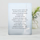 セーラ感動的ーバース葬儀プログラム 招待状 (スタンド正面)