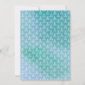 セーラ航海のー男の赤ちゃんベビーシャワー招待状 招待状 (裏面)