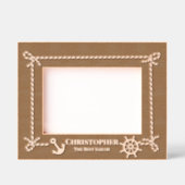 セーラ航海のー レーザー彫刻フレーム (正面)