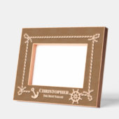 セーラ航海のー レーザー彫刻フレーム (左)