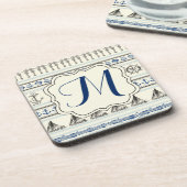 セーリングいかり航海のROPモノグラムドリンクコースター コースター (左側)