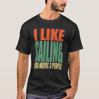 セーリングことわざおもしろい4 Tシャツ