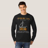 セーリングなしの海:自分自身を平手打ち、ラウトにクルーズ Tシャツ (正面フル)