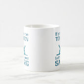 セーリングについて話す コーヒーマグカップ (中央)