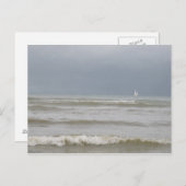 セーリングの絵はがき ポストカード (正面/裏面)