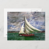 セーリングはがき ポストカード (正面/裏面)