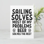 セーリングは私の問題のほとんどを解決する。 カード (スタンド正面)