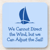 セーリングまたはヨットをテーマにした コースター (正面)